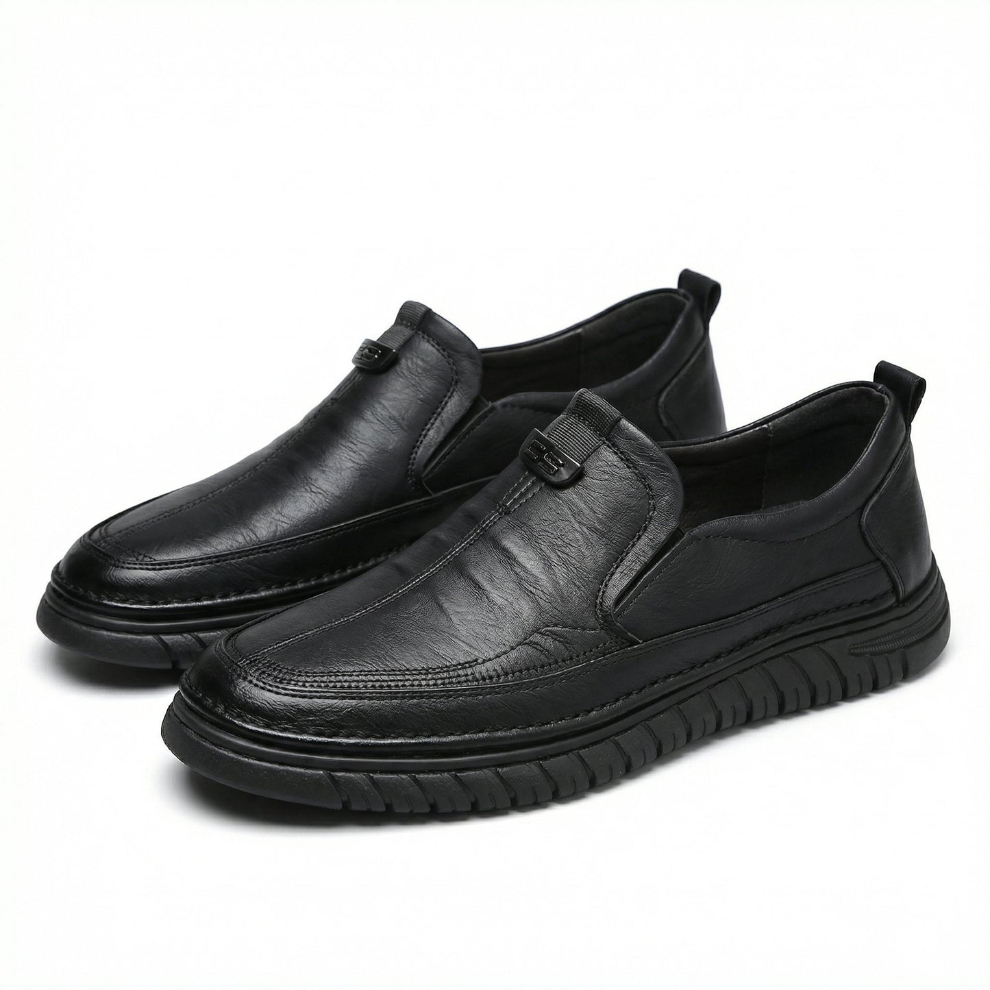 Men's Leather Slip-On Comfort Loafer