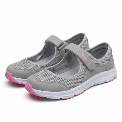 Breathable Mesh Mary Jane Sneaker