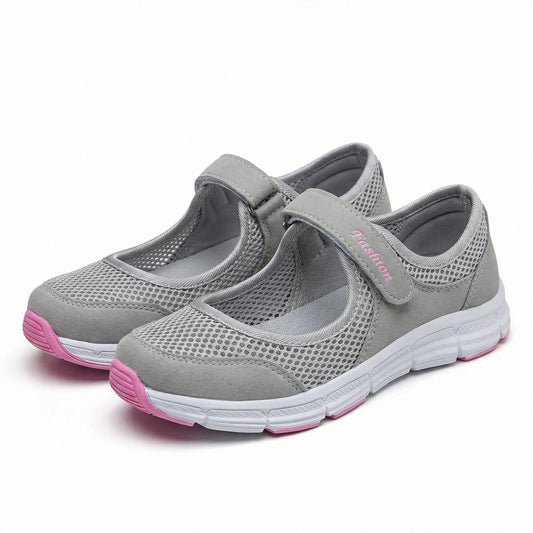 Breathable Mesh Mary Jane Sneaker