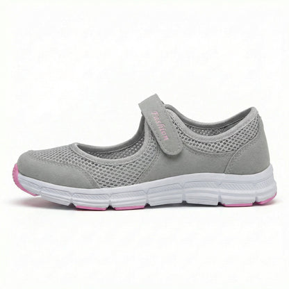 Breathable Mesh Mary Jane Sneaker