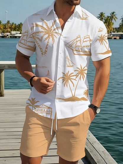 Harborline | Coastal Escape Shirt & Short Set
