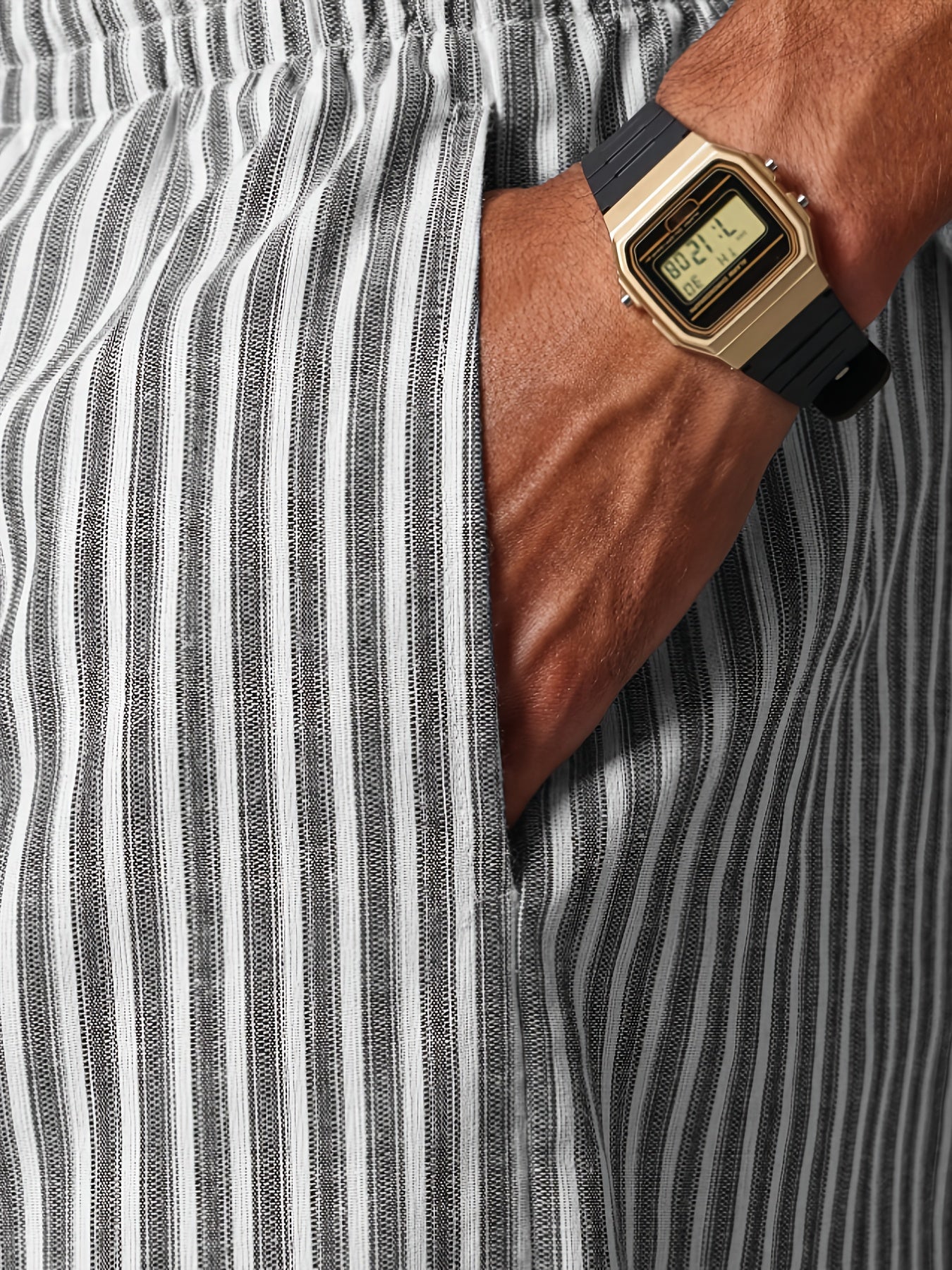 Calloway | Relaxed Striped Drawstring Trousers