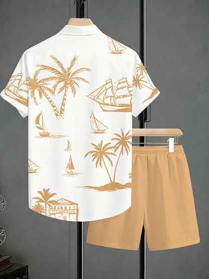 Harborline | Coastal Escape Shirt & Short Set