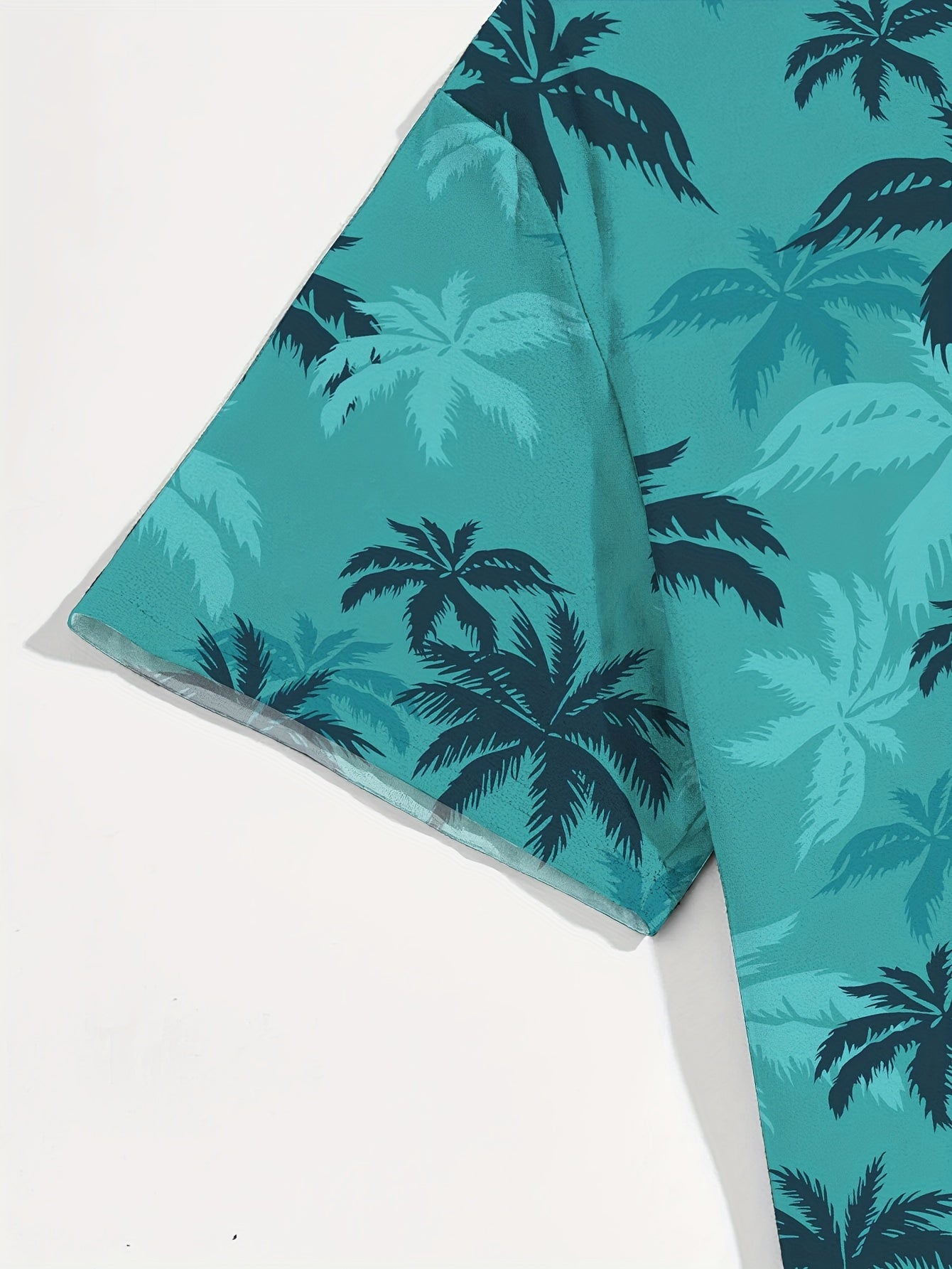 Ocean | Tropical Palm Button-Up Shirt