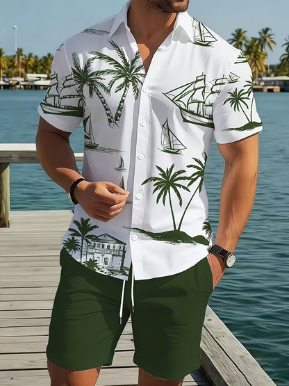 Harborline | Coastal Escape Shirt & Short Set
