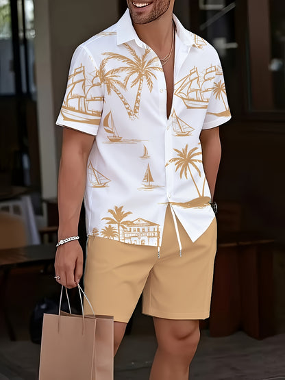 Harborline | Coastal Escape Shirt & Short Set