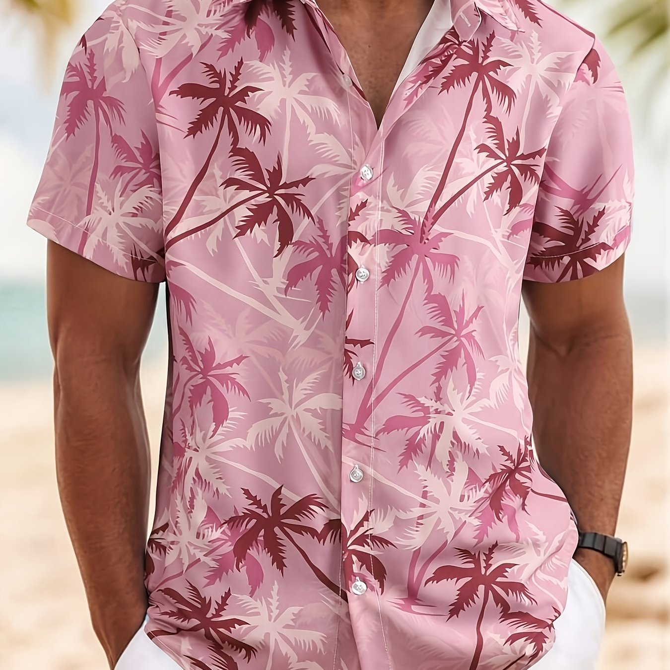 Weston | Coastal Palm Camp Shirt