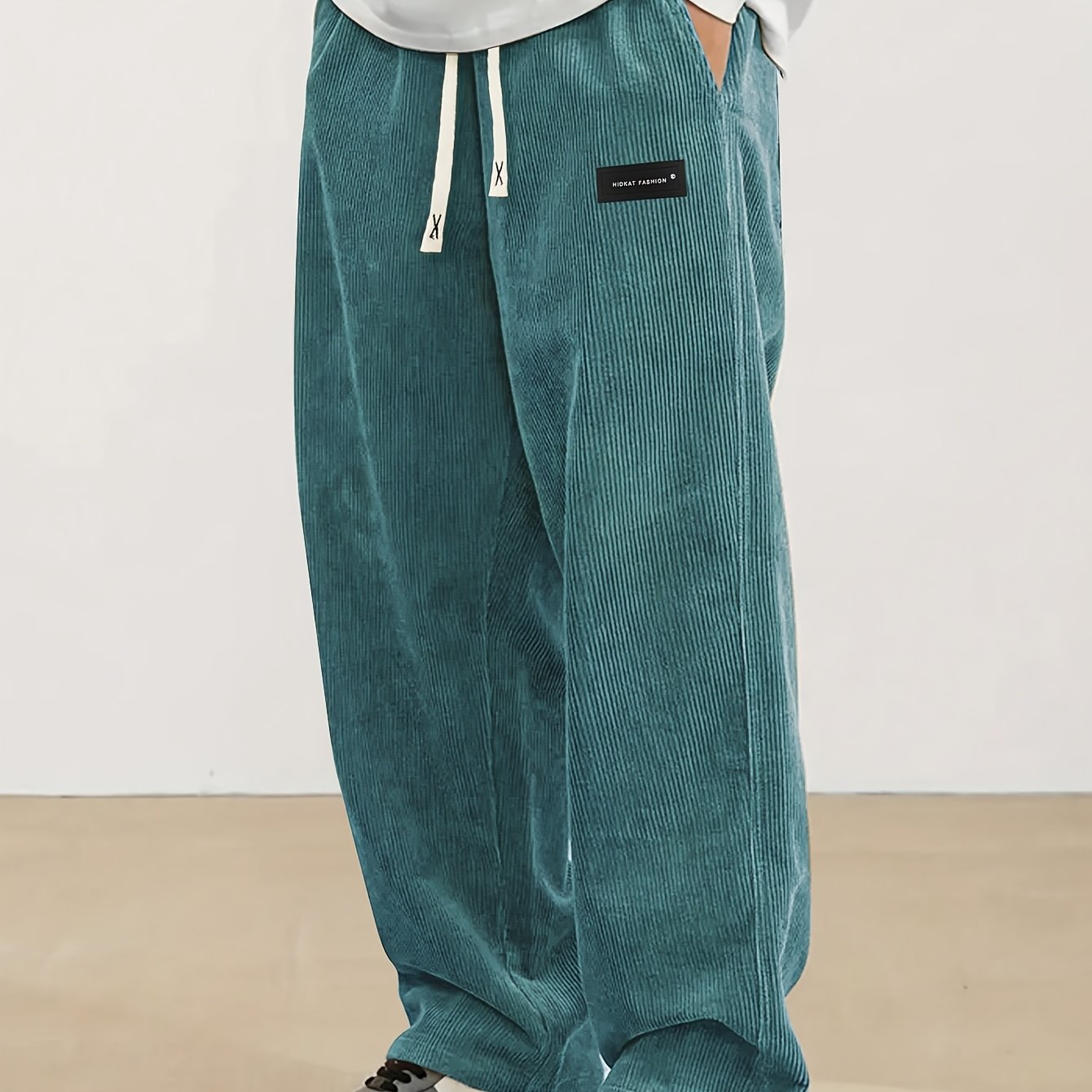 Ellis | Relaxed Corduroy Drawstring Pants