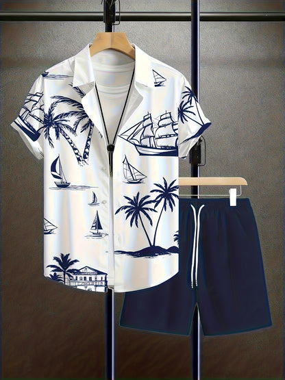 Harborline | Coastal Escape Shirt & Short Set